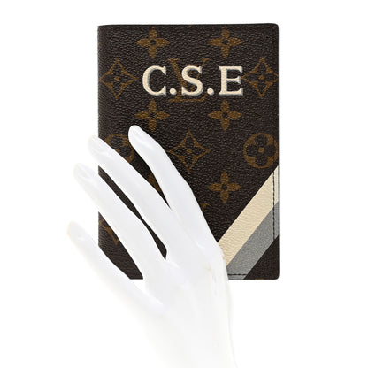 Louis Vuitton Monogram My LV Heritage Passport Cover White Gris 2 of 6