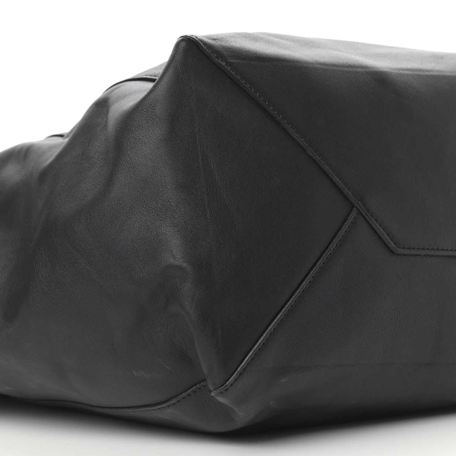 Celine Smooth Calfskin Small Coulisse Cabas Black 9 of 11