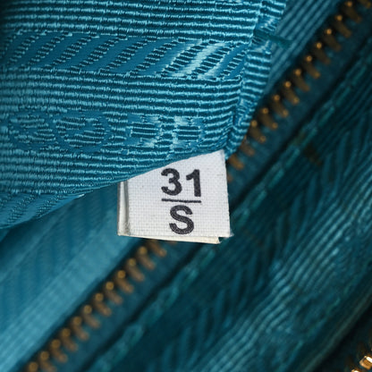 Prada Tessuto Nylon Saffiano Crossbody Bag Turchese 8 of 19