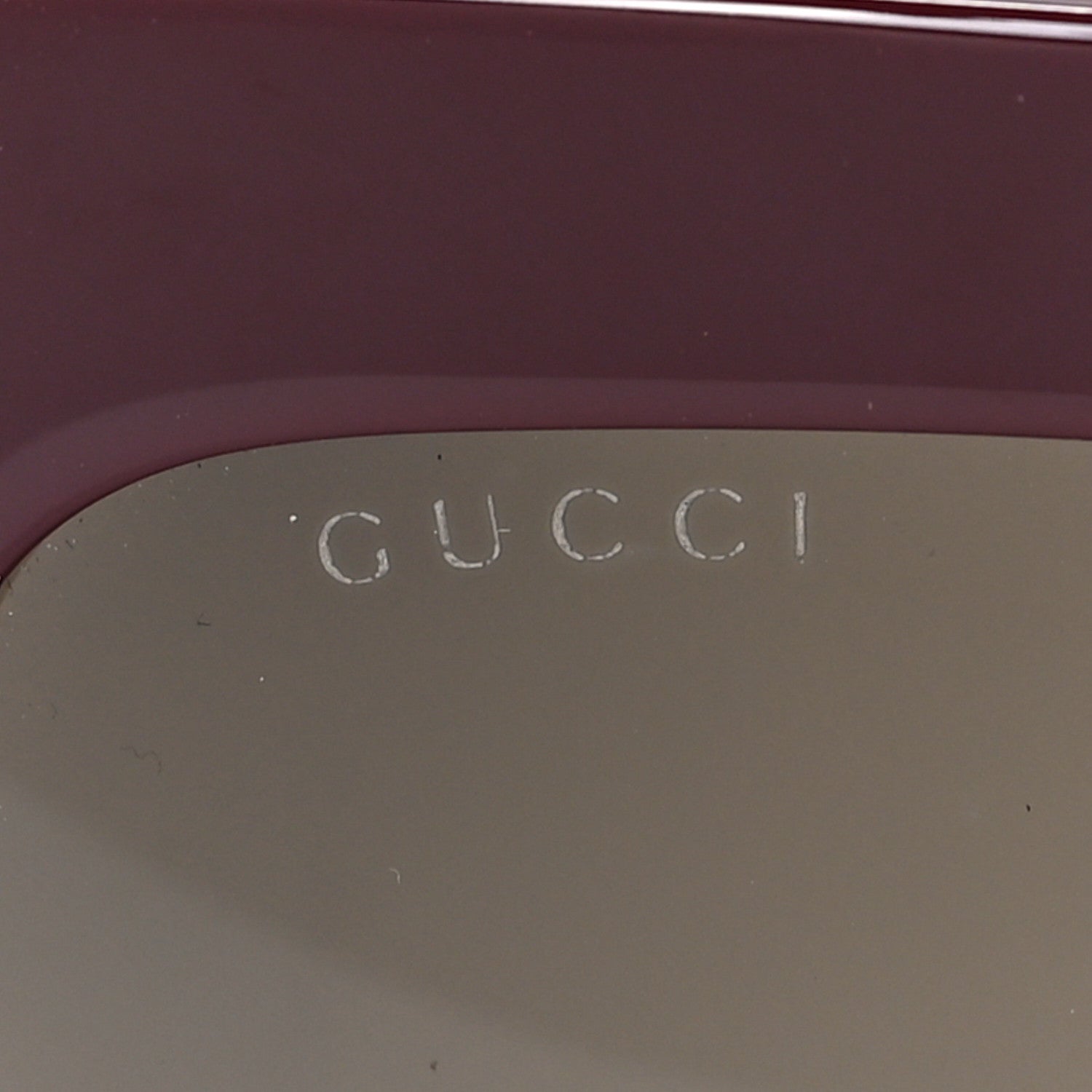 Gucci Acetate Oversize Sunglasses GG0328S Red 7 of 7