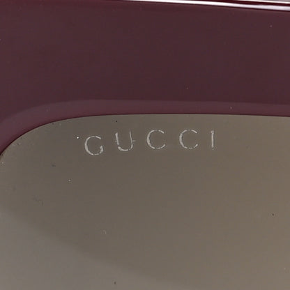Gucci Acetate Oversize Sunglasses GG0328S Red 7 of 7