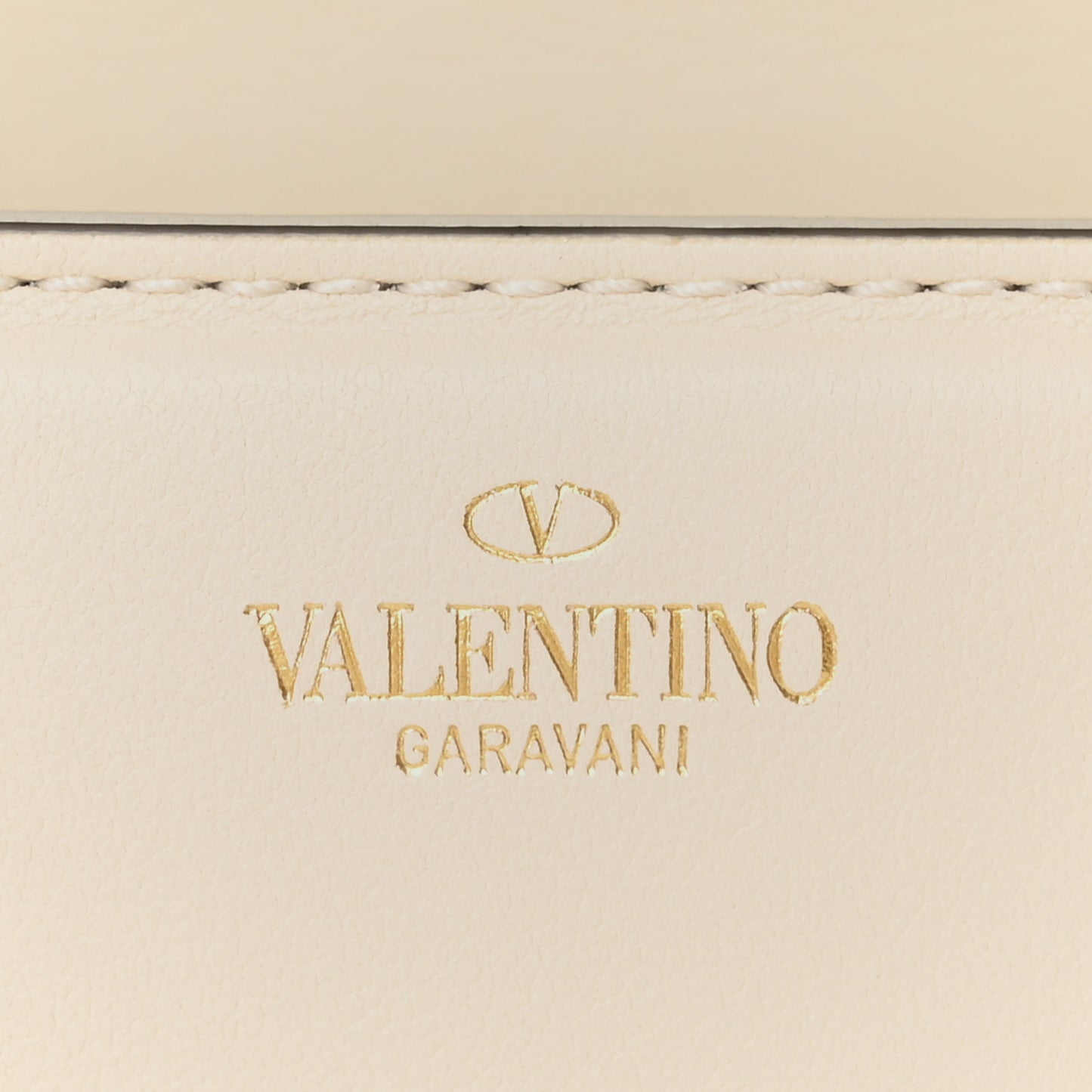 Calfskin Vlogo Small Loco Shoulder Bag Light Ivory