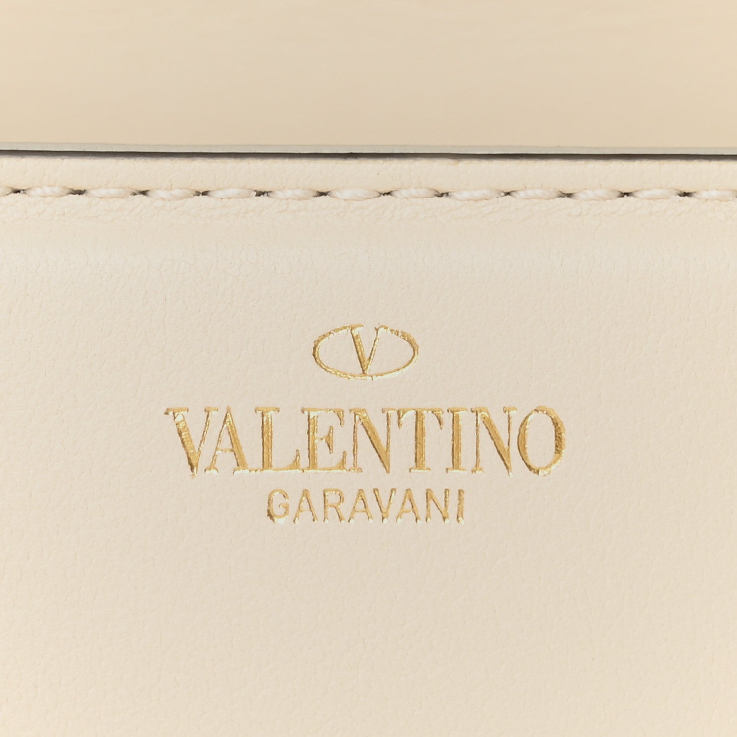 Valentino Garavani Calfskin Vlogo Small Loco Shoulder Bag Light Ivory 6 of 12