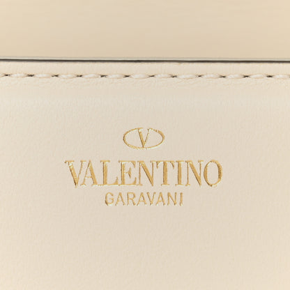 Valentino Garavani Calfskin Vlogo Small Loco Shoulder Bag Light Ivory 6 of 12