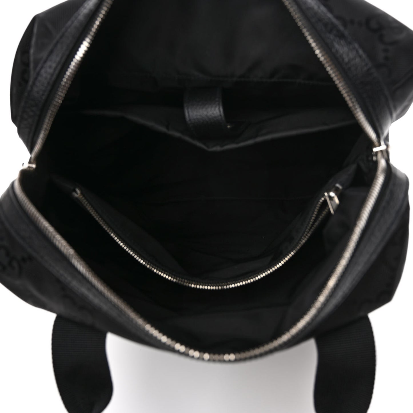 Econyl Nylon Monogram Off The Grid Tote Backpack Black