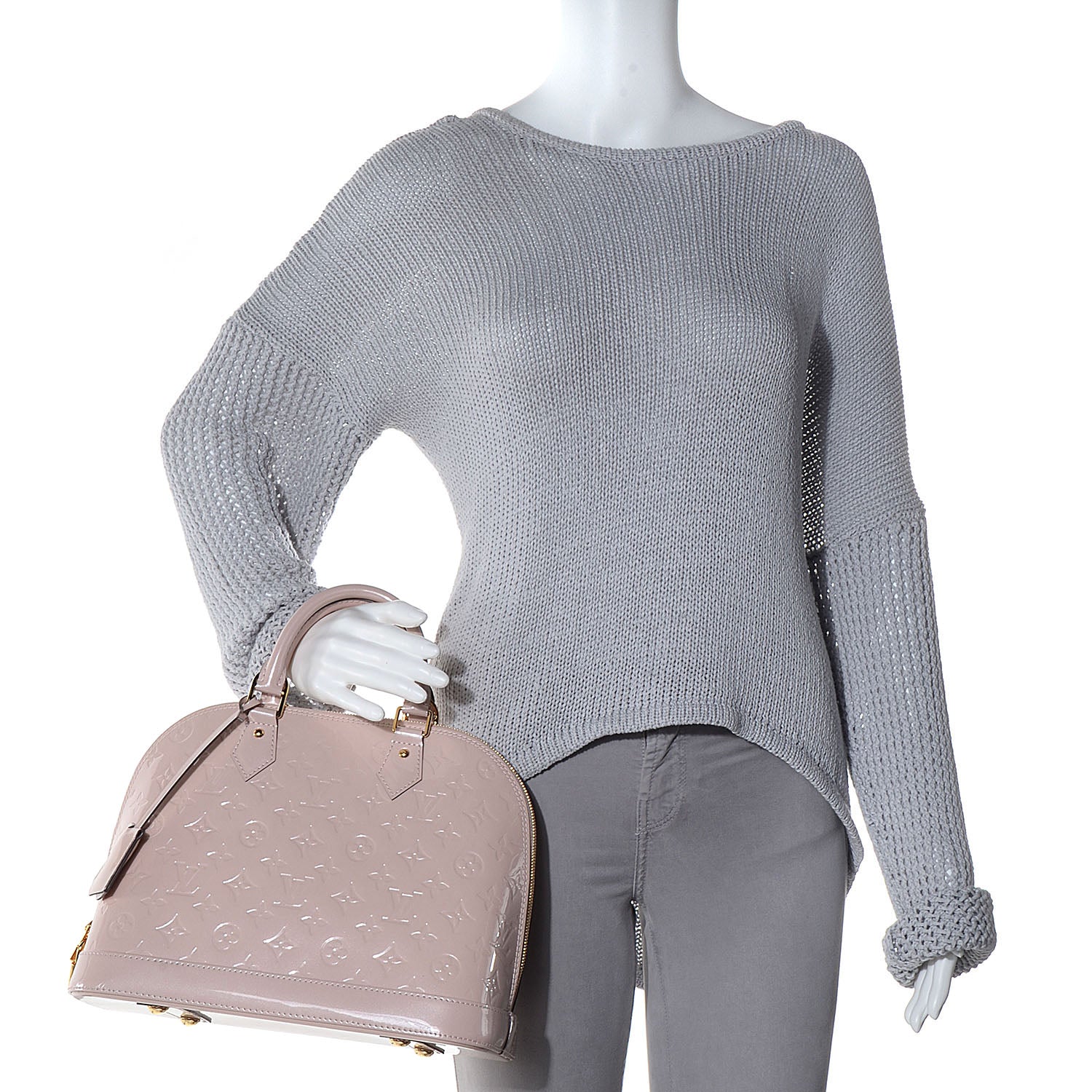 Louis Vuitton Vernis Alma PM Rose Angelique 2 of 7