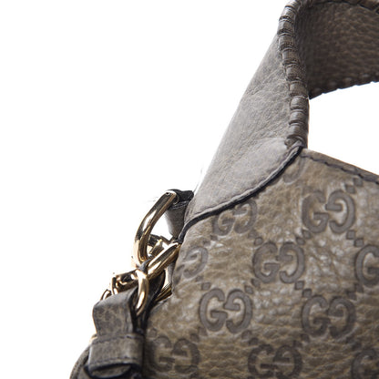 Gucci Guccissima Medium New Jackie Shoulder Bag Olive Green 10 of 13