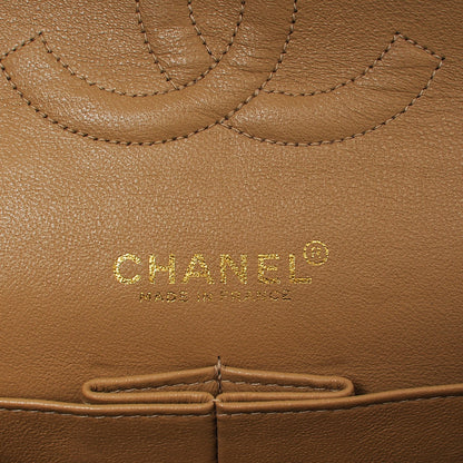 Chanel Caviar Quilted Medium Double Flap Beige 7 of 8