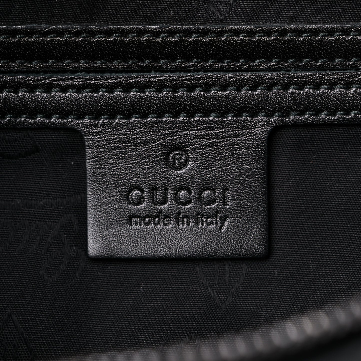 Imprime Monogram Belt Bag Black