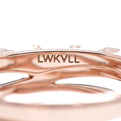 Bulgari 18K Rose Gold B.Zero1 Legend Four-Band Ring 54 6.75 4 of 8
