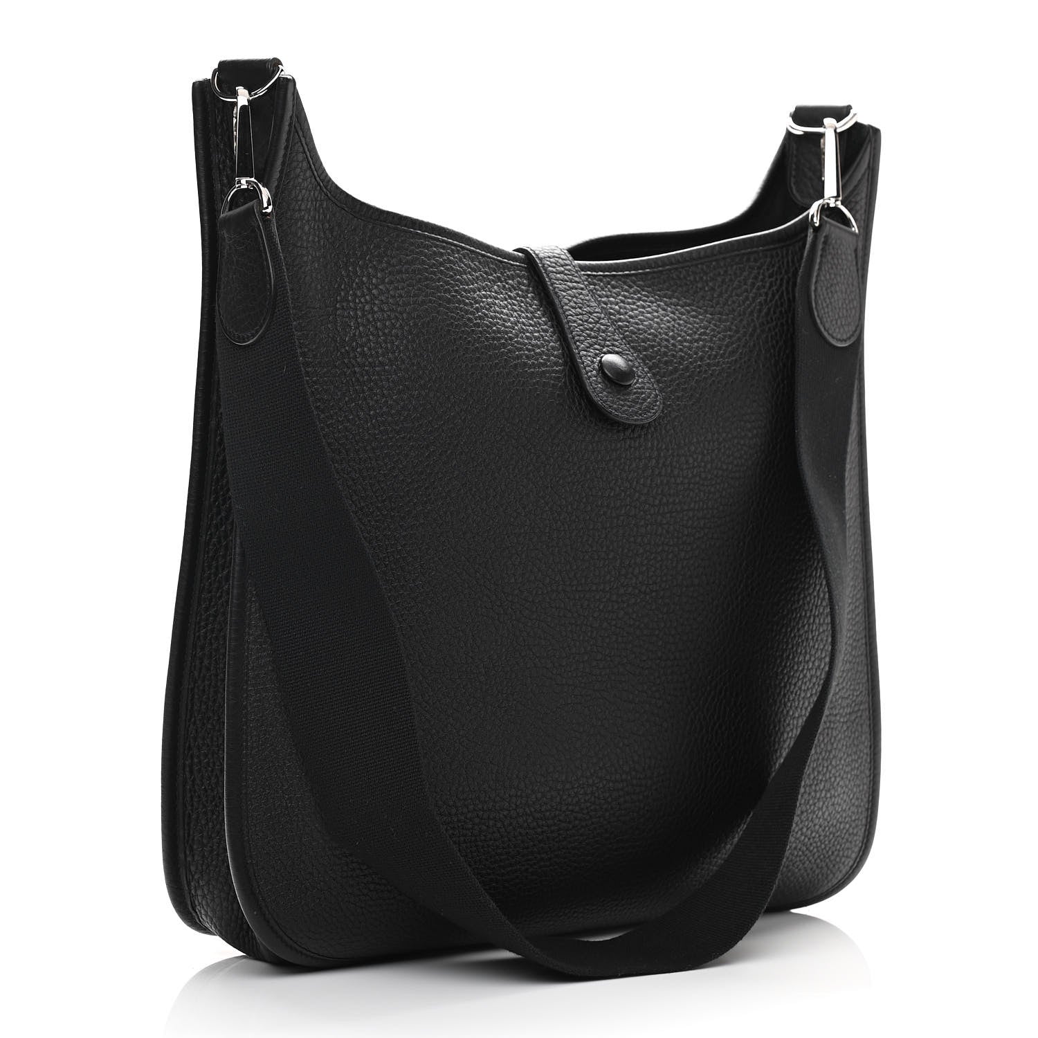 Hermes Taurillon Clemence Evelyne GM Black 3 of 11