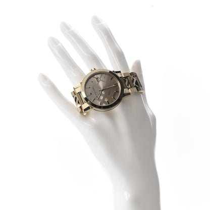 Burberry Stainless Steel 38mm The City Quartz Watch Champagne BU9038 2 of 8