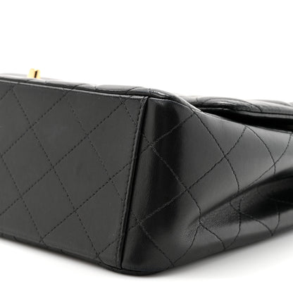 Chanel Lambskin Quilted Maxi Double Flap Black 8 of 12