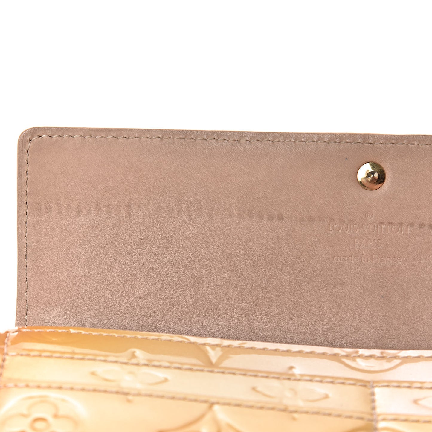 Vernis Sarah Wallet Noisette
