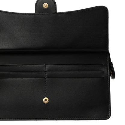 Chanel Lambskin Quilted Classic Pouch With Handle Black 6 of 9