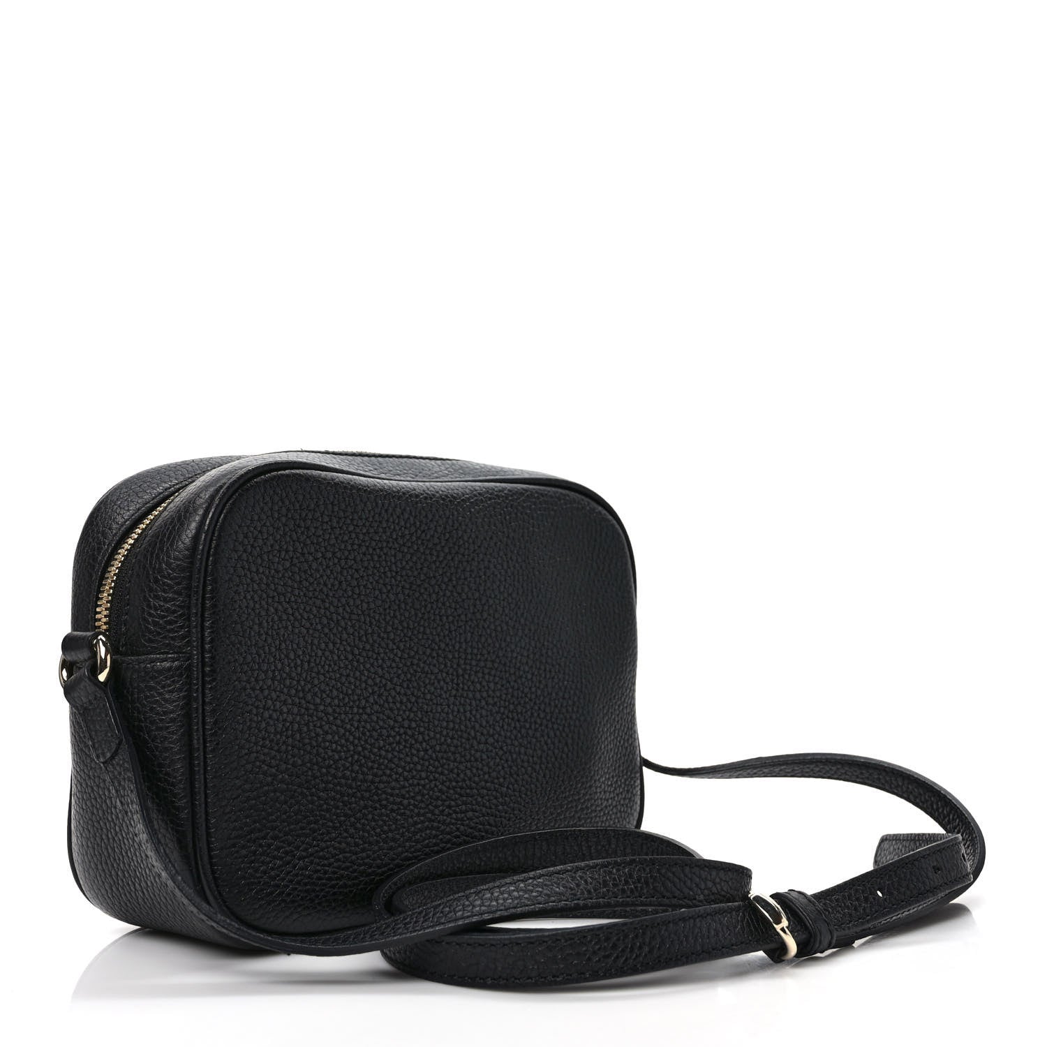 Gucci Pebbled Calfskin Small Soho Disco Bag Black 3 of 9