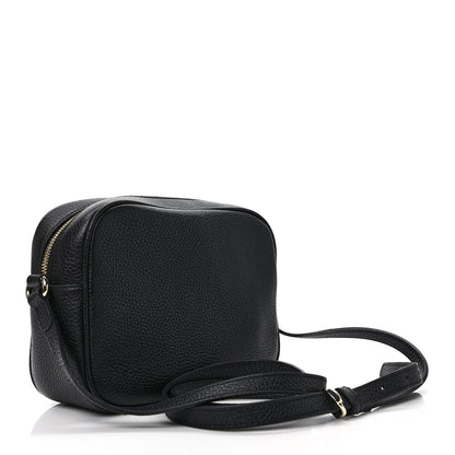 Gucci Pebbled Calfskin Small Soho Disco Bag Black 3 of 9