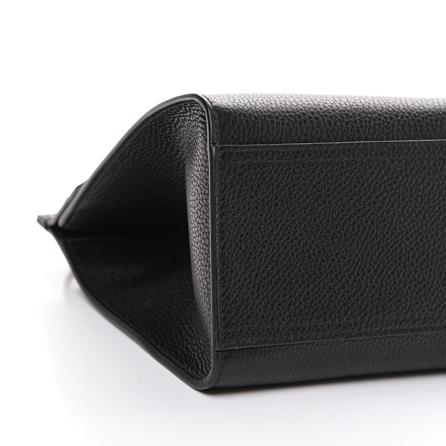 Gucci Calfskin Small GG Marmont Top Handle Bag Black 8 of 10