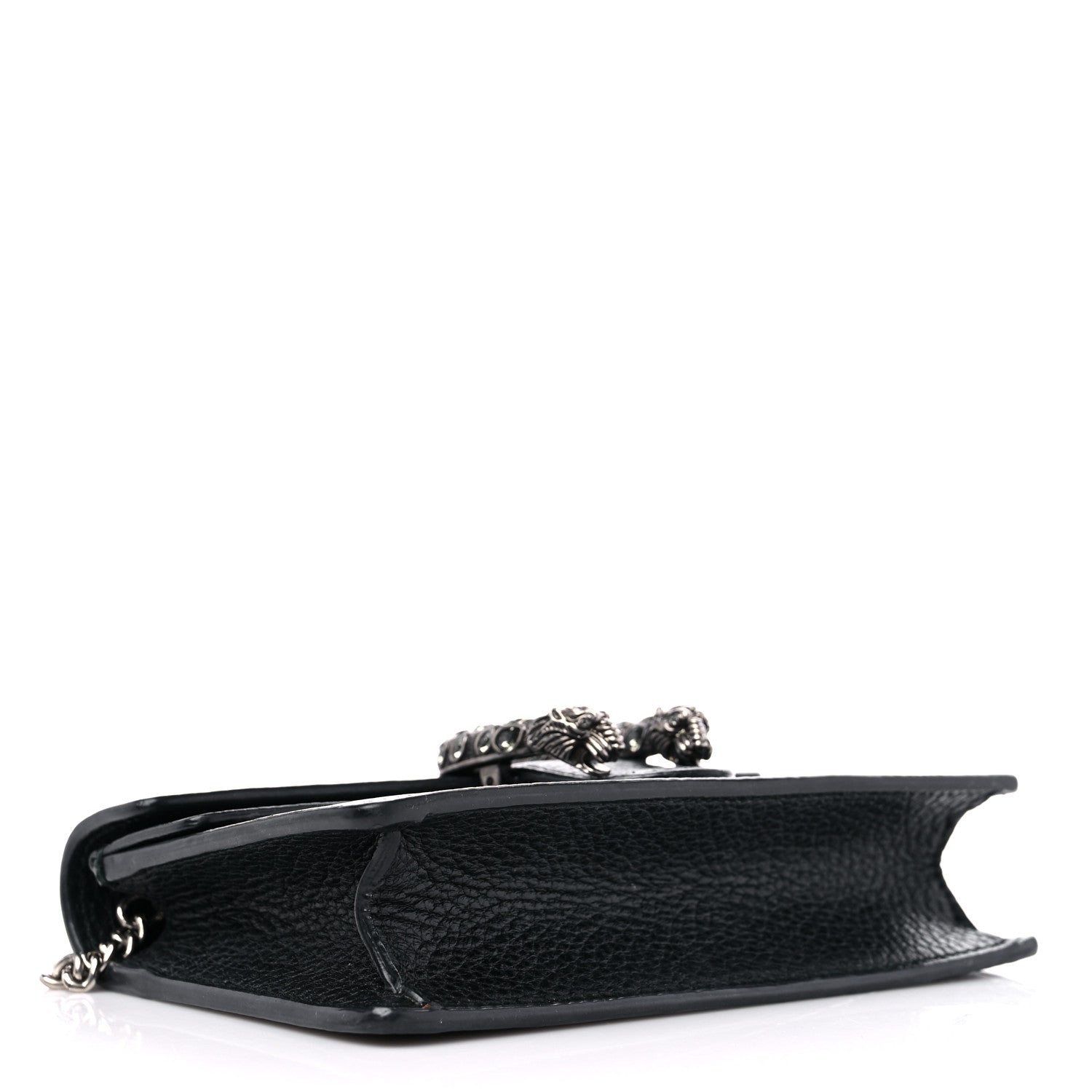 Gucci Calfskin Super Mini Dionysus Shoulder Bag Black 4 of 11