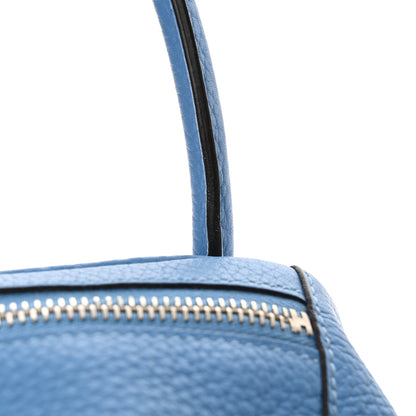 Hermes Taurillon Clemence Lindy 30 Bleu Paradis 12 of 15