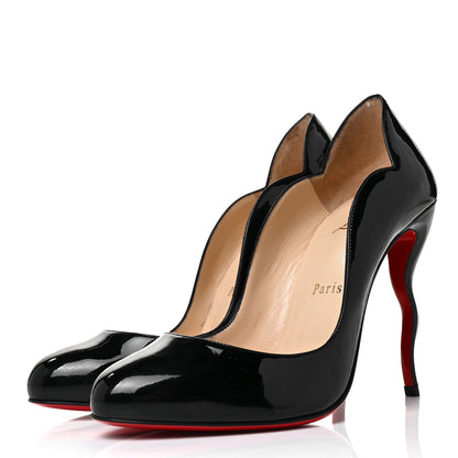 Christian Louboutin Patent Wawy Dolly 120 Pumps 37 Black 3 of 7