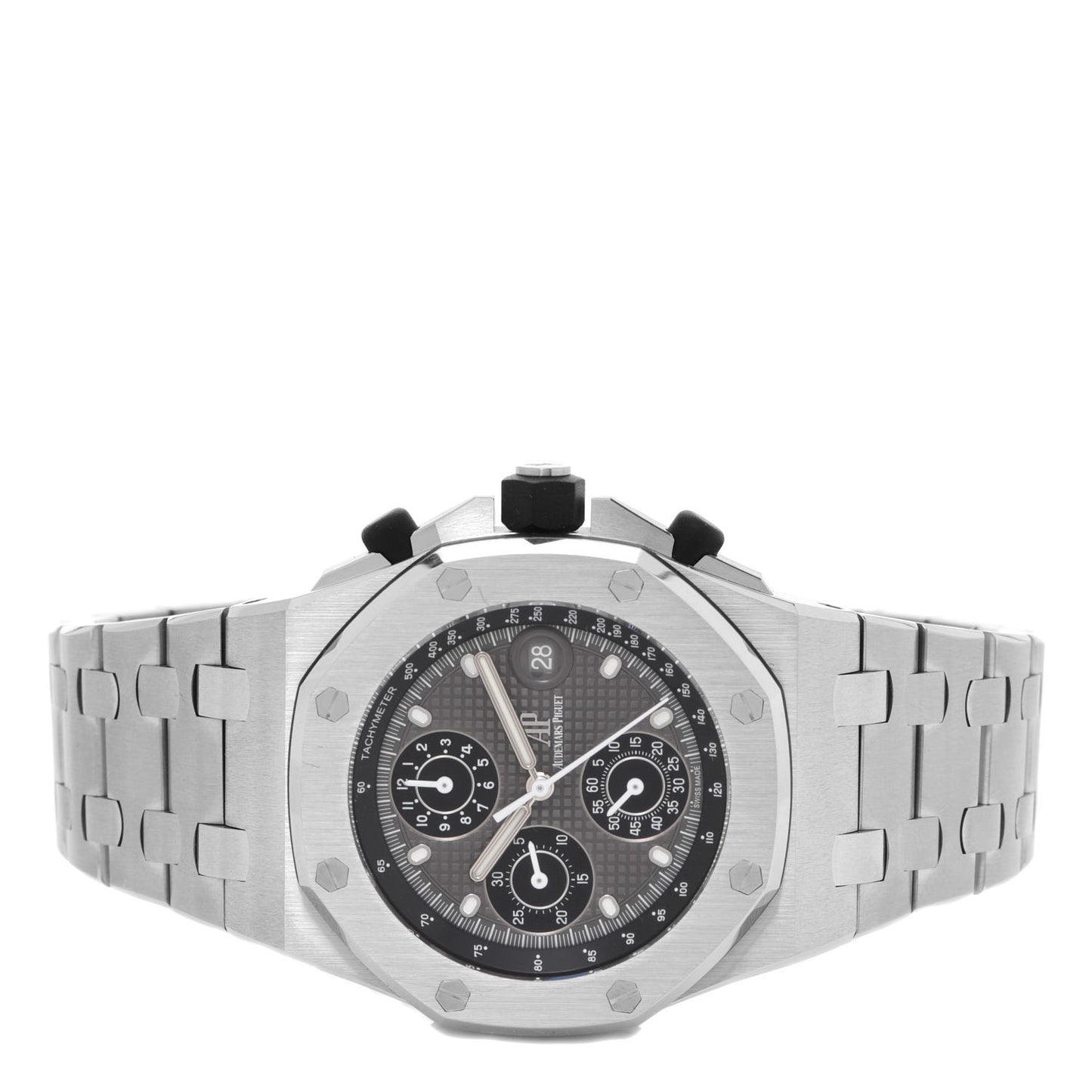 Titanium 42mm Royal Oak Offshore Chronograph Automatic Watch Grey 26238TI.OO.2000TI.01