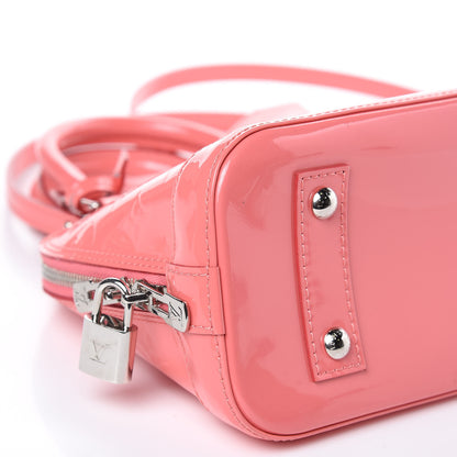 Louis Vuitton Vernis Alma BB Poppy 7 of 13