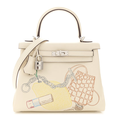 Hermes Swift In & Out Kelly Retourne 25 Nata 1 of 12