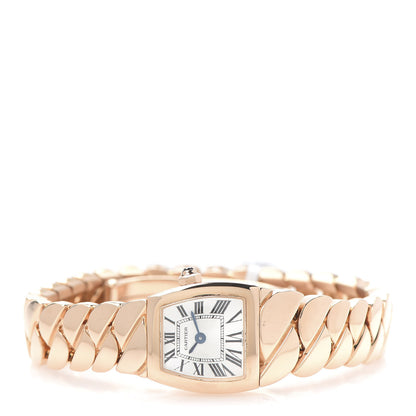 Cartier 18K Pink Gold 22mm La Dona Quartz Watch 3 of 6