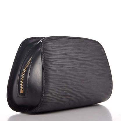 Louis Vuitton Epi Dauphine 17 Cosmetic Pouch Black 3 of 6