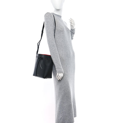 Mansur Gavriel Saffiano Mini Bucket Bag Black Flamma 2 of 10