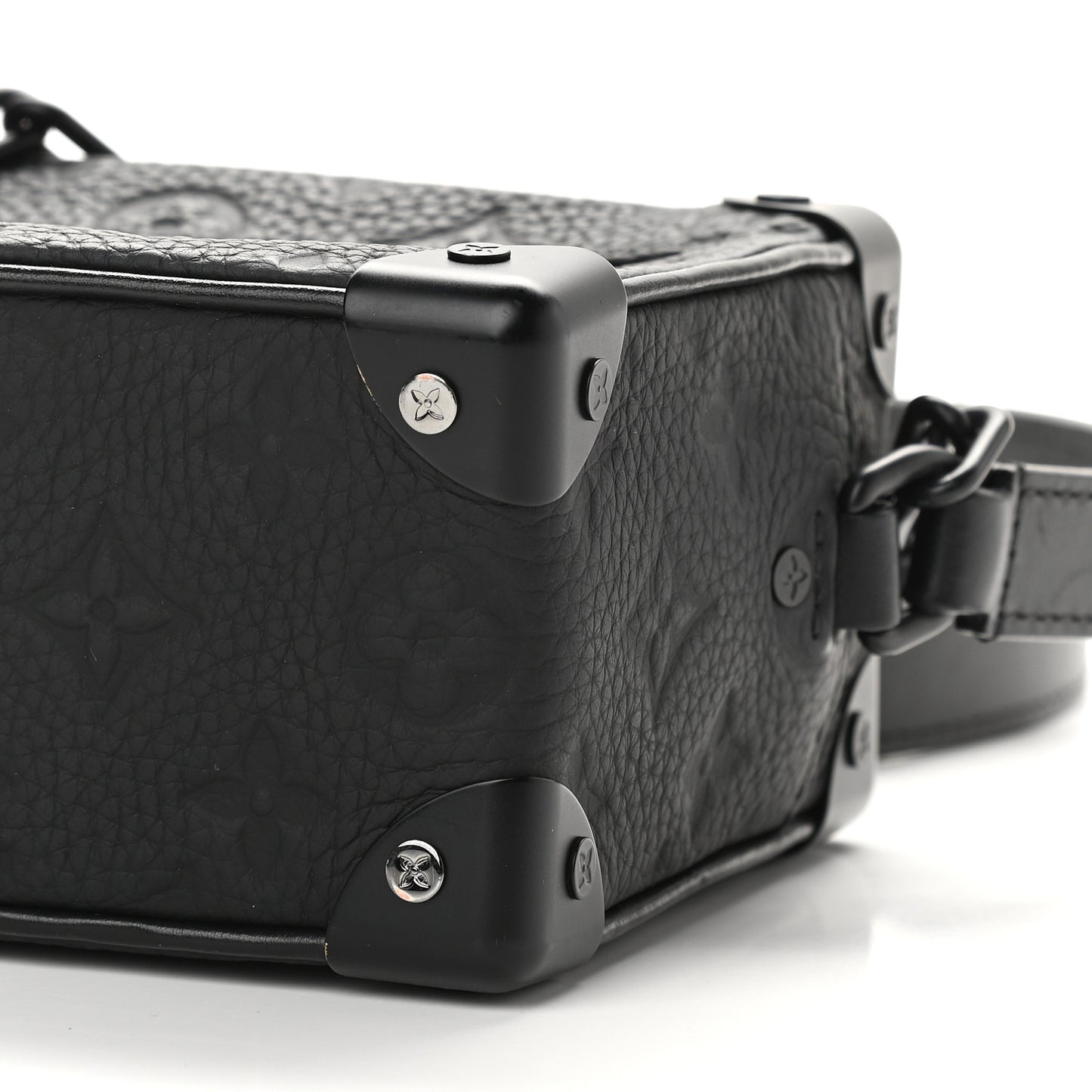 Taurillon Monogram Mini Soft Trunk Black