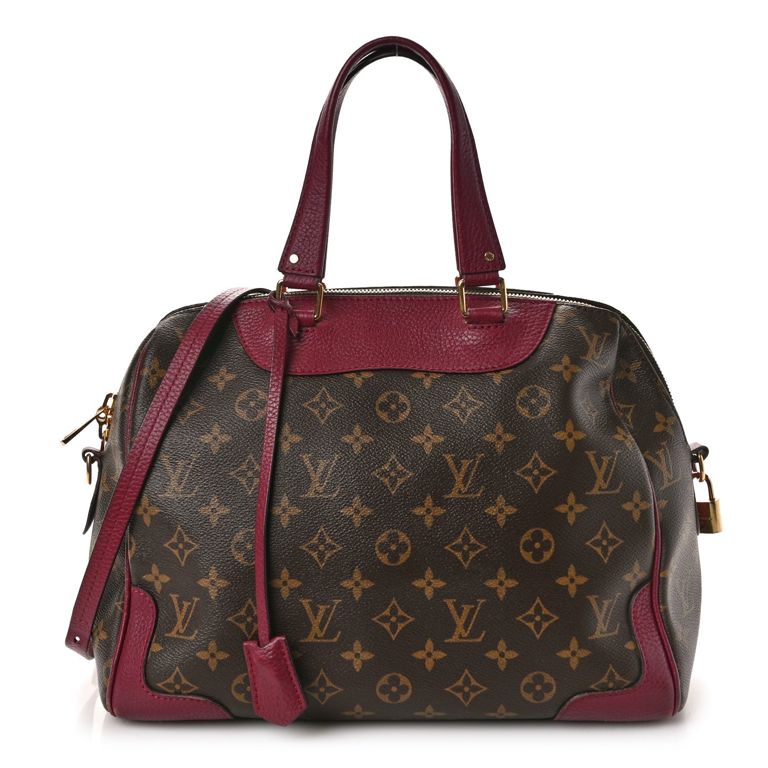 Louis Vuitton Monogram Retiro NM Raisin 1 of 14
