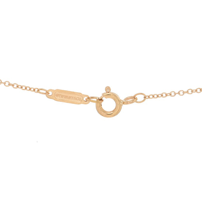 Tiffany 18K Rose Gold Diamond Atlas Pierced Pendant Necklace 3 of 3