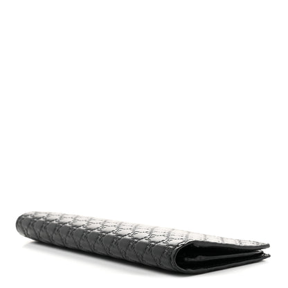 Gucci Microguccissima Bi-Fold Organizer Wallet Black 4 of 8