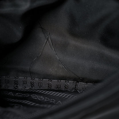 Prada Tessuto Nylon Messenger Bag Black 14 of 19