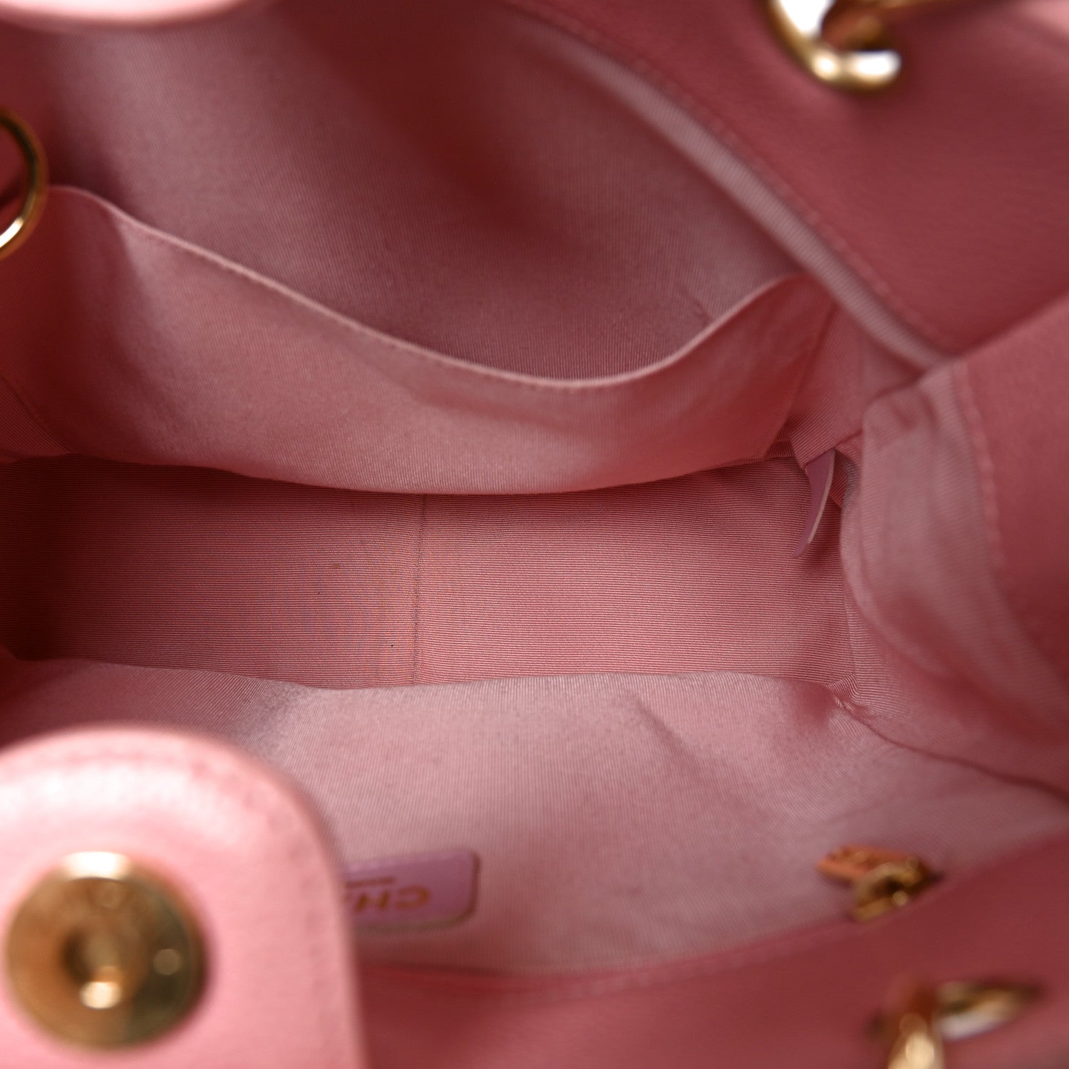 Chanel Caviar Quilted Petit Shopping Tote PST Pink 5 of 10
