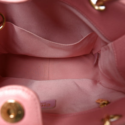 Chanel Caviar Quilted Petit Shopping Tote PST Pink 5 of 10