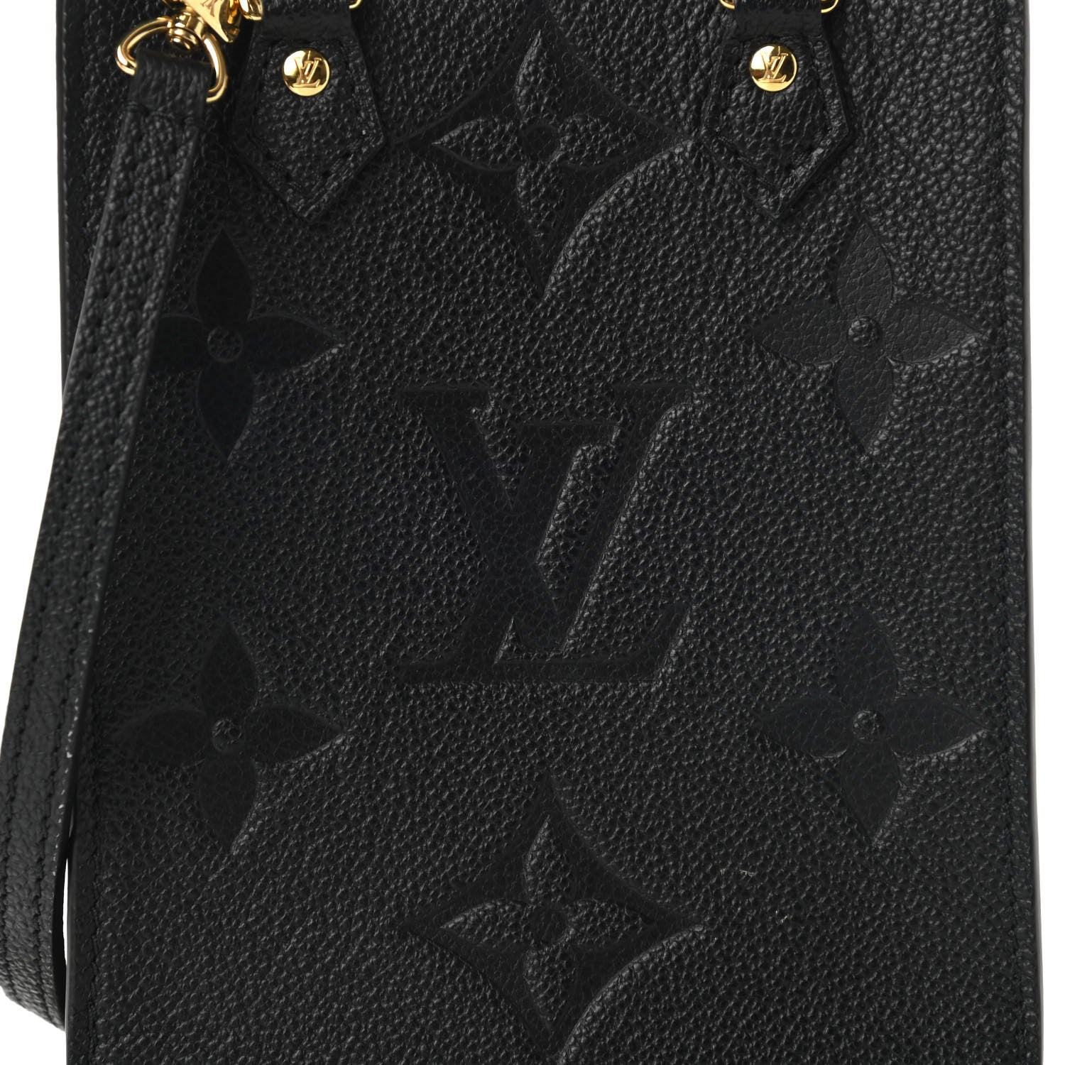 Louis Vuitton Empreinte Monogram Giant Petit Sac Plat Black 8 of 12