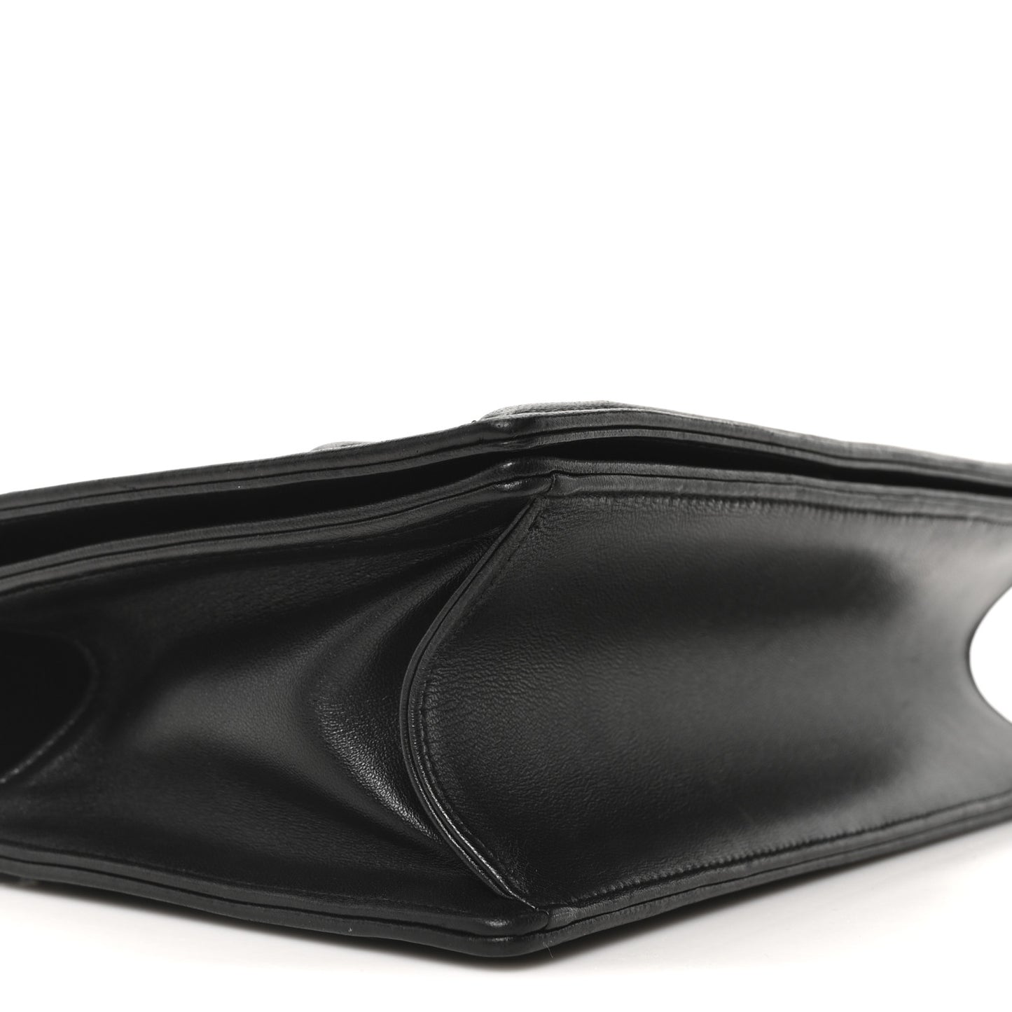 Lambskin Medium Diorama Flap Bag Black