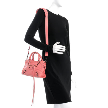 Balenciaga Agneau Classic Hardware Mini City Rose Jaipur 2 of 12