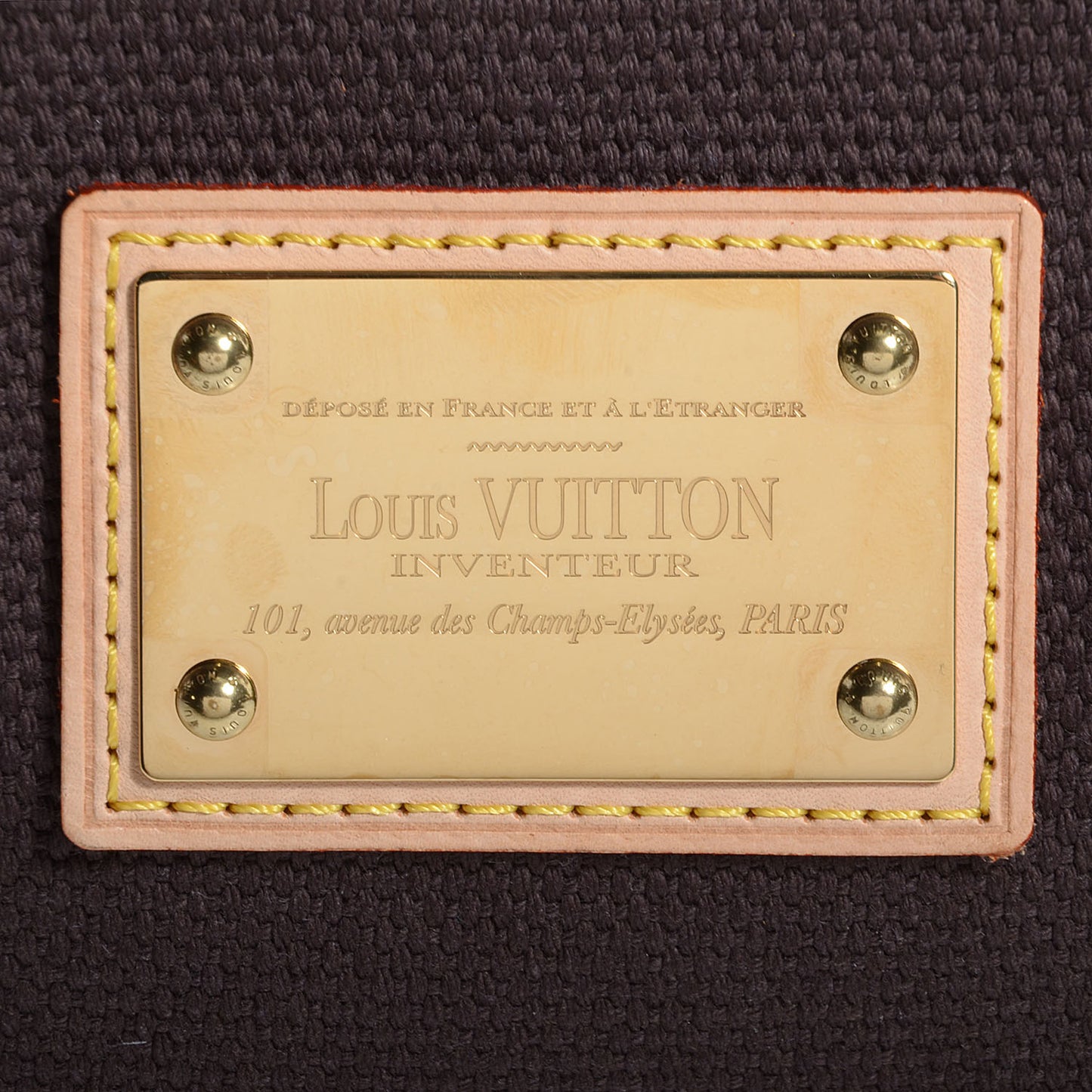 Cabas Antigua Pochette PM Brown