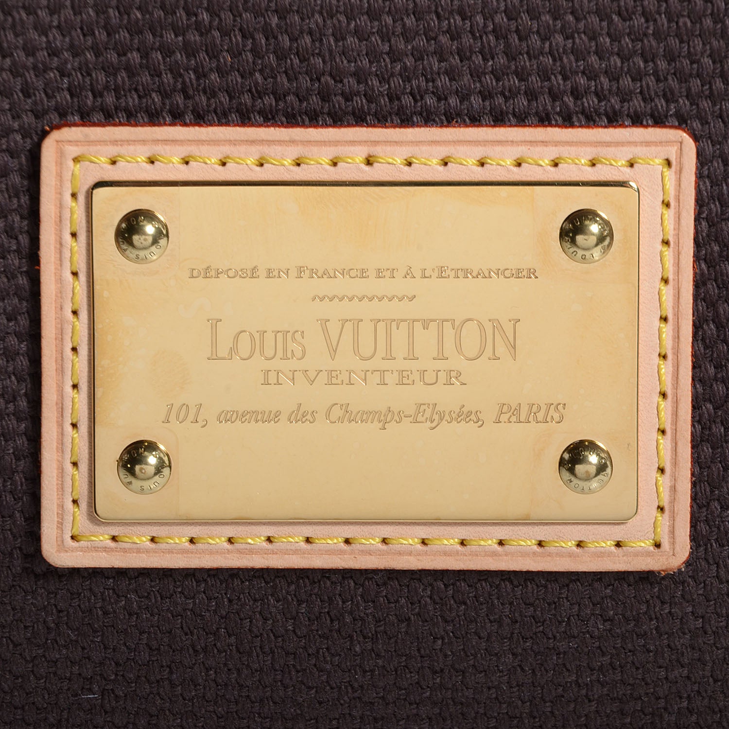 Louis Vuitton Cabas Antigua Pochette PM Brown 9 of 9