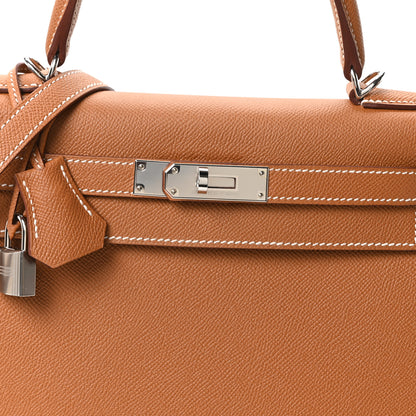 Hermes Epsom Kelly Sellier 28 Gold 8 of 11