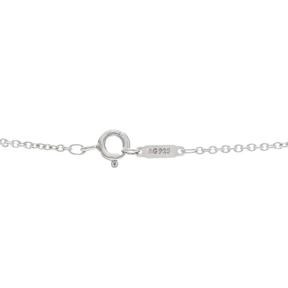 Tiffany Sterling Silver Return to Tiffany Heart Key Pendant Necklace 5 of 7