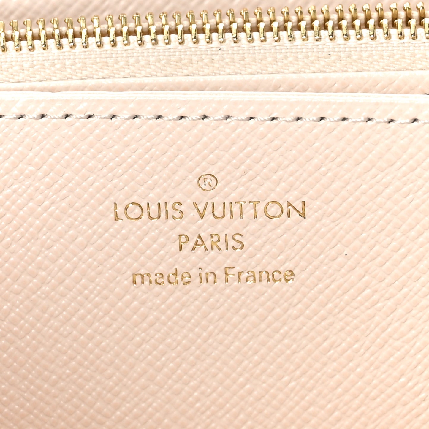 Damier Azur Nautical Zippy Wallet Gold