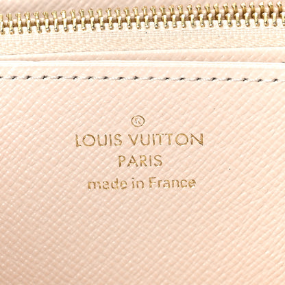 Louis Vuitton Damier Azur Nautical Zippy Wallet Gold 6 of 9