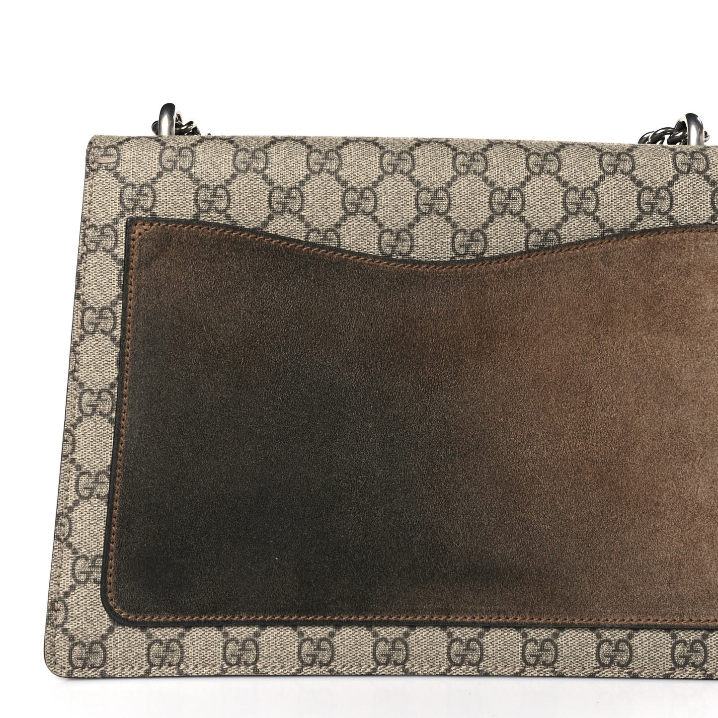 GG Supreme Monogram Medium Dionysus Shoulder Bag Taupe