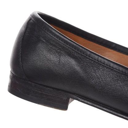 Gucci Calfskin Womens 1953 Horsebit Loafers 38 Black 12 of 14