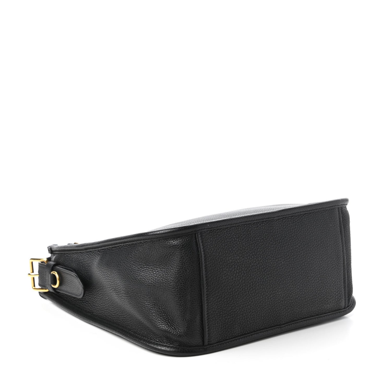 Vitello Daino Crossbody Bag Black